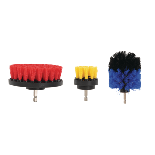 Garage Tough 3 Piece Cleaning Brush Set - GTCB3K