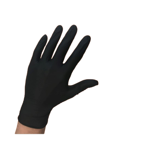 Cooper Premium Black Nitrile Disposable Gloves Automotive Medium - NITRILEM