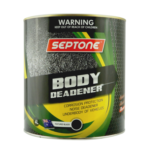 Septone Paint & Panel - Repairs - Brushcote Body Deadener 4L - AUBD4