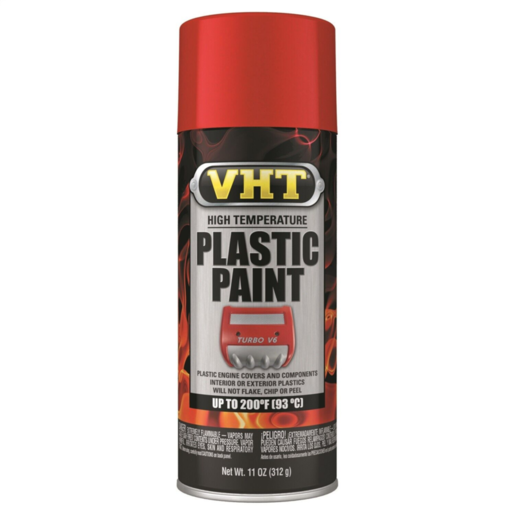 VHT Plastic Paint Gloss Red 11 oz.