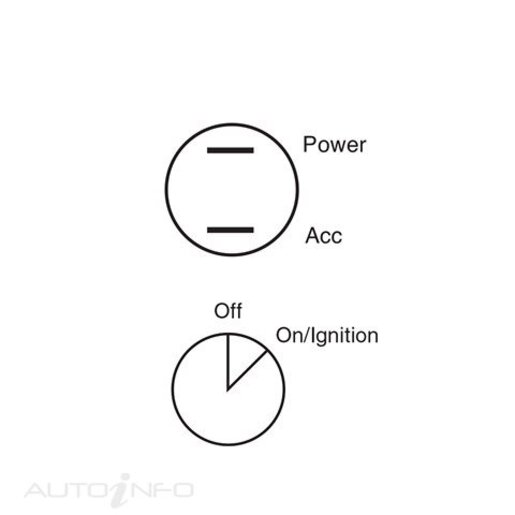 Narva Off/On Heavy-Duty Ignition Switch
