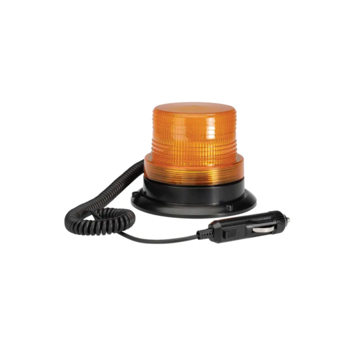 Narva 12-80V LED Quad Flash Strobe Light Amber with Magnetic Base - 85369A