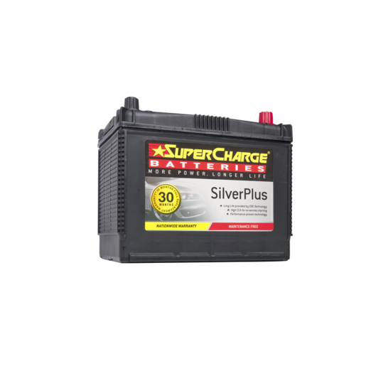 SuperCharge Silver Plus SMF CAL 12V 700CCA 75Ah 4WD Battery