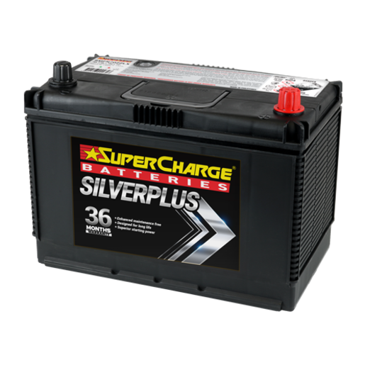 SuperCharge Silver Plus SMF CAL 12V 765CCA 85Ah 4WD Battery