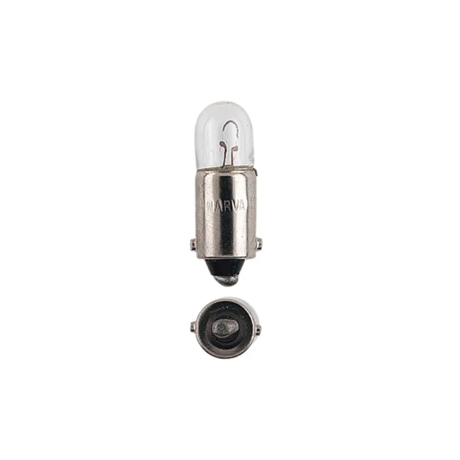 Narva BA9S T4W Incandescent Globes 12V 4W Pack of 2