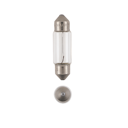 Narva Festoon Globes 12V 5W SV8-5.8 C5W Blister Pack of 2