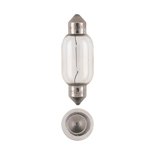 Narva Festoon Globes 1 12V 18W SV8-5.8 Blister Pack of 2