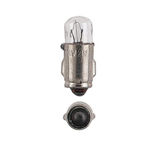 Narva Incandescent Globes 12V 2W BA7S Blister Pack of 2
