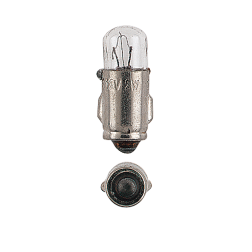 Narva Incandescent Globes 12V 2W BA7S Blister Pack of 2