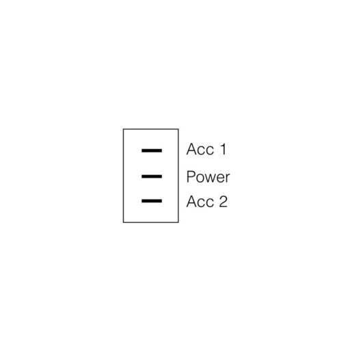 Narva On/Off/On Rocker Switch