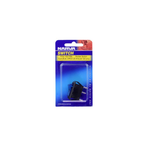 Narva Illuminated Off/On Rocker Switch Blue
