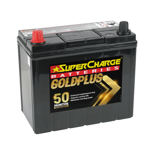 SuperCharge Gold Plus SMF CAL 12V 500CCA 56Ah Car Battery