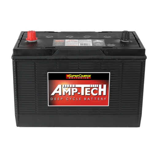 AmpTech Flooded Deep Cycle 12V 213RC 120AH Battery