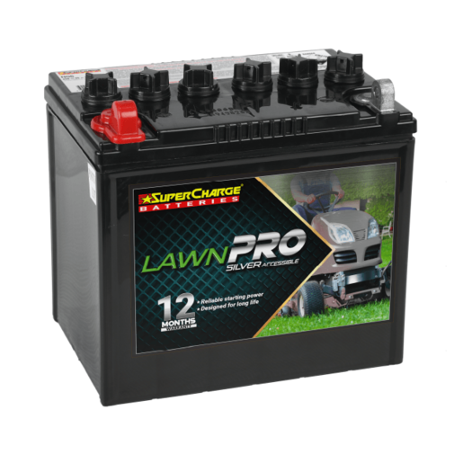 SuperCharge Lawn Pro Silver Accessible 12V 250CCA 35RC Battery