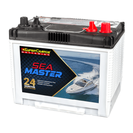 SuperCharge SeaMaster Gold 12V 640CCA 140RC 80AH Battery - MFM50