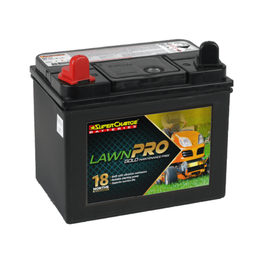SuperCharge Gold Plus 350CCA Lawn Care Battery
