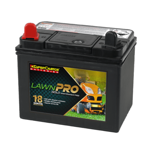 SuperCharge Gold Plus 350CCA Lawn Care Battery