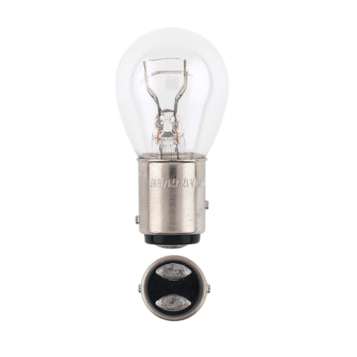 Narva Incandescent Globes 12V 21/5W BAY15D Blister Pack of 2
