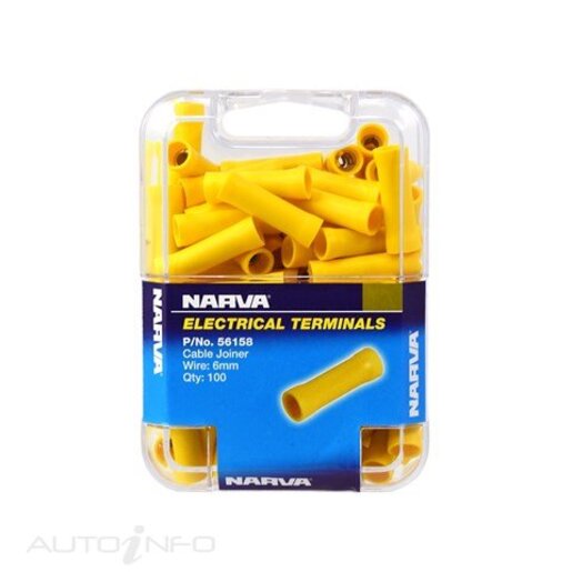 Narva Cable Joiner Yellow Pack of 100