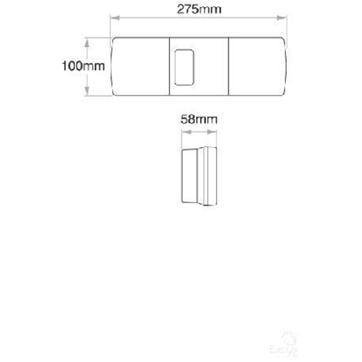 Narva Rear Stop/Tail Direction Indicator Reverse Lamp