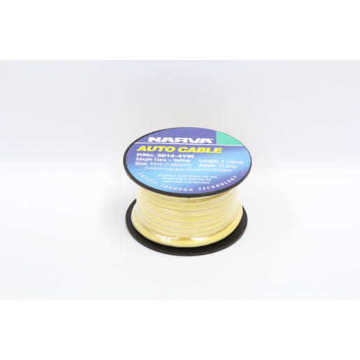 Narva 4mm Single Core Cable 15Amp 4m