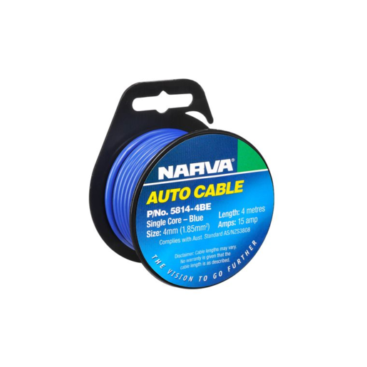 Narva 4mm Single Core Cable 15A 4m