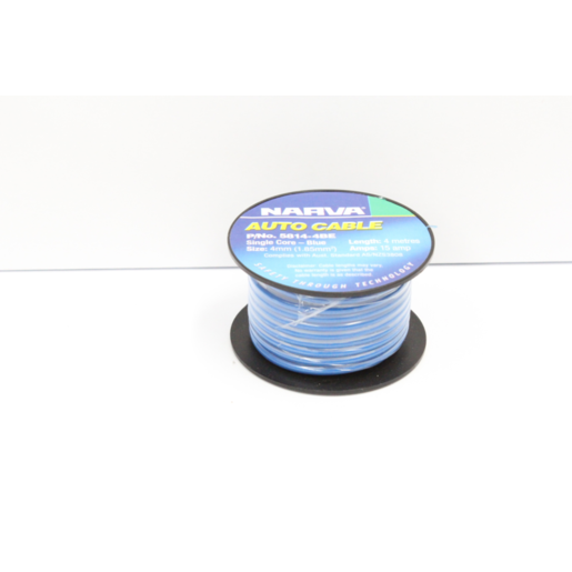 Narva 4mm Single Core Cable 15A 4m