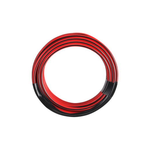 Narva Cab Twin Core Fig 8 Cable Red with Black Tracer 4m