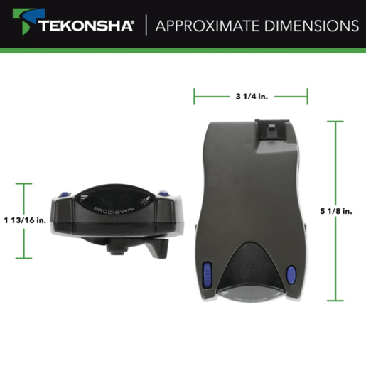 Tekonsha Prodigy P2 Trailer Brake Controller Proportional 1-4 Axles - 90885-AUS