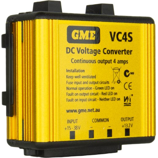 GME 4 AMP DC Voltage Converter - VC4S