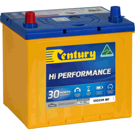 Century Hi Performance 55D23R MF 12V 540CCA 60Ah Car Battery