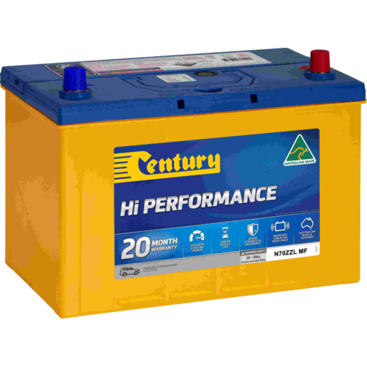 Century Hi Performance 4x4 N70ZZL MF 12V 720CCA 85Ah 4WD & SUV Battery