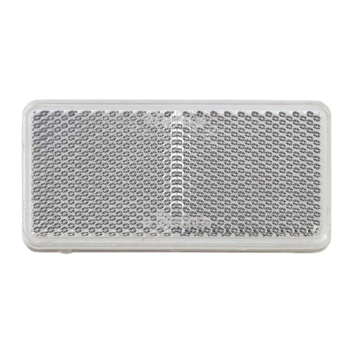 Narva Clear Retro Reflector with Self Adhesive Blister Pack of 2