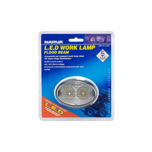Narva LED Work Lamp Flood Beam 9-64V