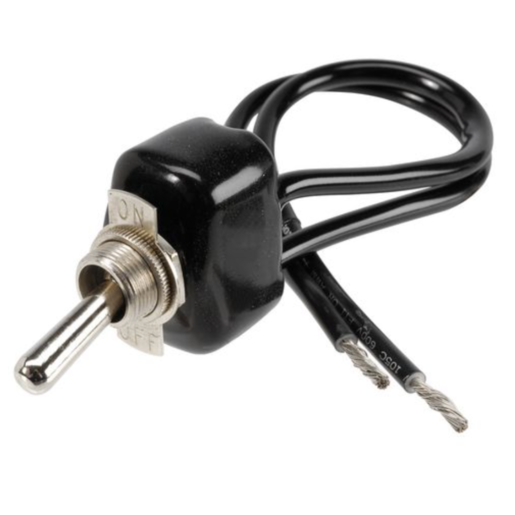 Narva Off/On Sealed Metal Toggle Switch With Off/On Tab