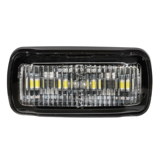 Narva LED Front End Outline Marker White with Black Deflector 9-33V 0.5 Cable