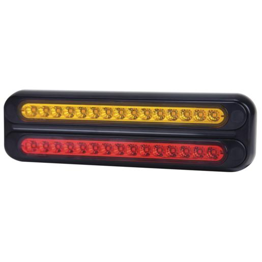 RoadVision LED Slimline Trailer Lamp Twin Amber / Red 10-30V
