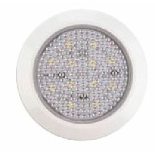 RoadVision LED Interior Lamp Round Surface Mount White 12V 70mmx14mm