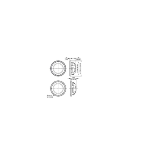 Kenwood Component Shallow Woofer 250mm