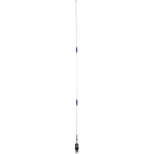 GME 830mm/1230mm Fold Down Stainless Steel Antenna (6 & 9dBi Gain) - AE409L