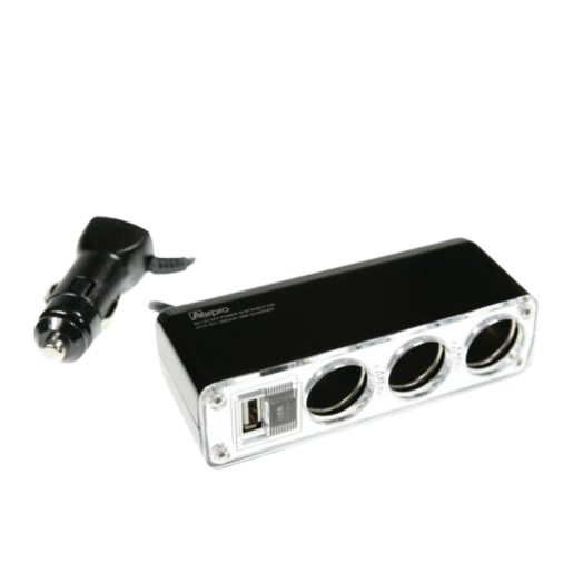 Aerpro Triple 12/24V Sockets With USB Port Charger