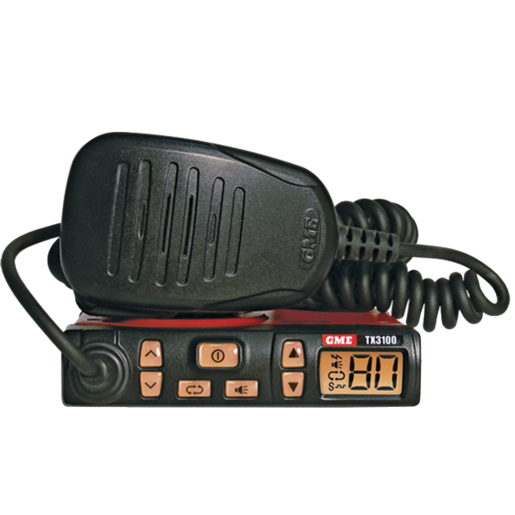GME 80CH Super Compact UHF CB Radio 5 Watt