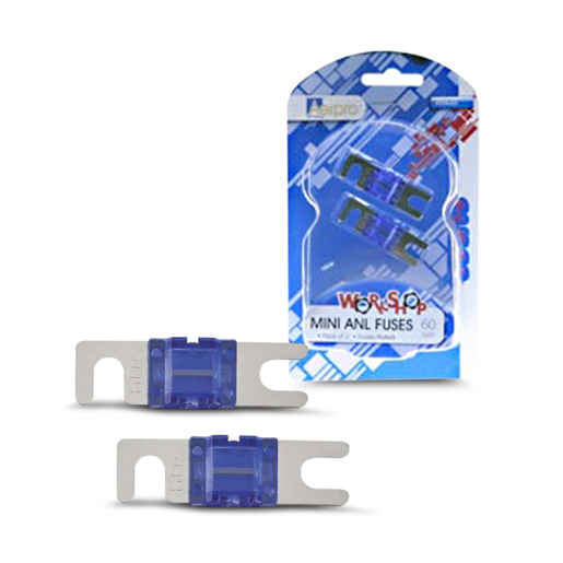 Aerpro 60 AMP Mini ANL Fuses Pack of 2 - AMA60
