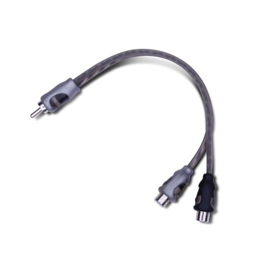 Rockford Fosgate Twisted Pair Y-Adaptor 1 Male To 2 Female