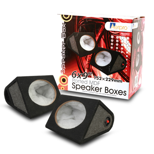 Aerpro Ported Speaker Box 152mm X 228mm - PB6902