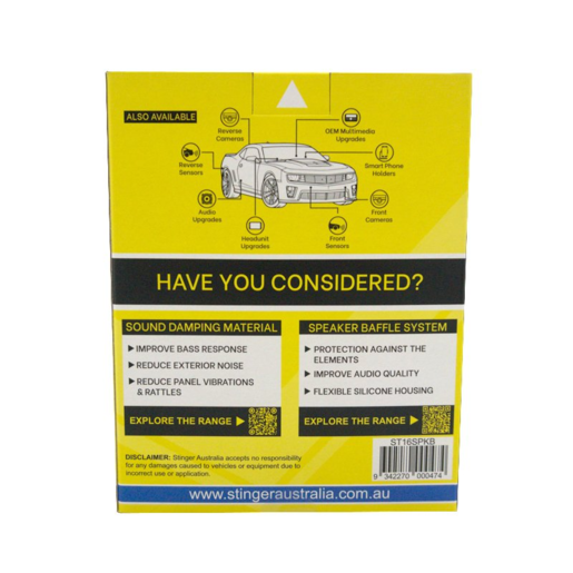 Stinger HPM Blue Speaker Wire 16GA 18000mm