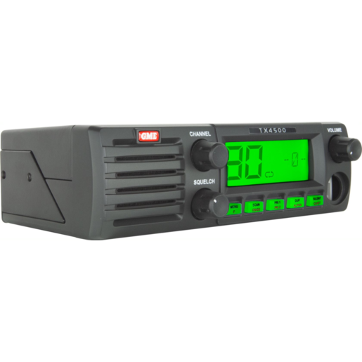 GME 80CH DIN-Sized Mount UHF CB Radio With Scansuite 5 Watt
