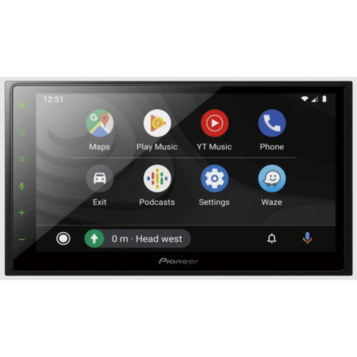 Pioneer 6.8" DMHZ5350BT Head Unit Apple CarPlay & Android Auto Weblink