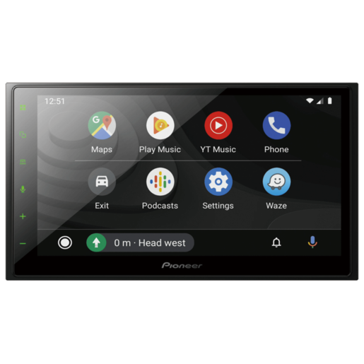 Pioneer 6.8" DMHZ5350BT Head Unit Apple CarPlay & Android Auto Weblink