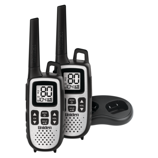 Uniden UHF Handheld Adventure 2 Way Radio Twin Pack 1 Watt